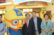 韩国候选总统朴元淳造访北京爱琴海